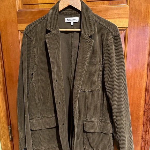 alex mill—mill blazer in corduroy - Picture 2 of 3